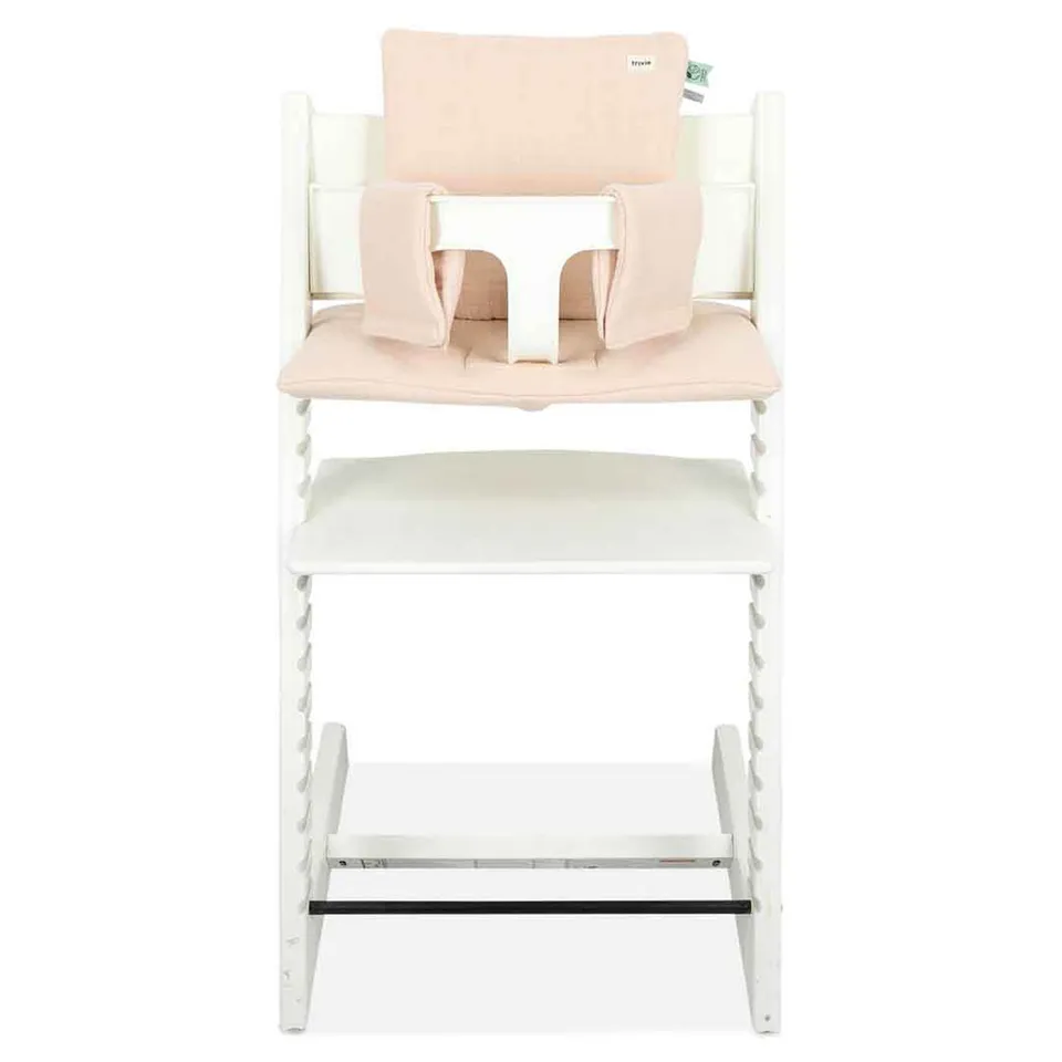 Trixie Baby Coussins de chaise à manger Coussin chaise haute TrippTrapp Bliss Blossom