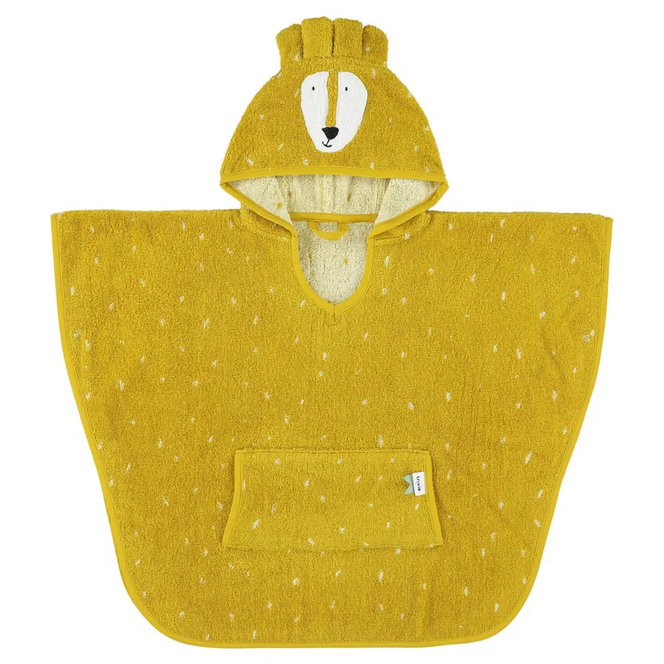Trixie Baby Ponchos Poncho Mr. Lion en coton biologique