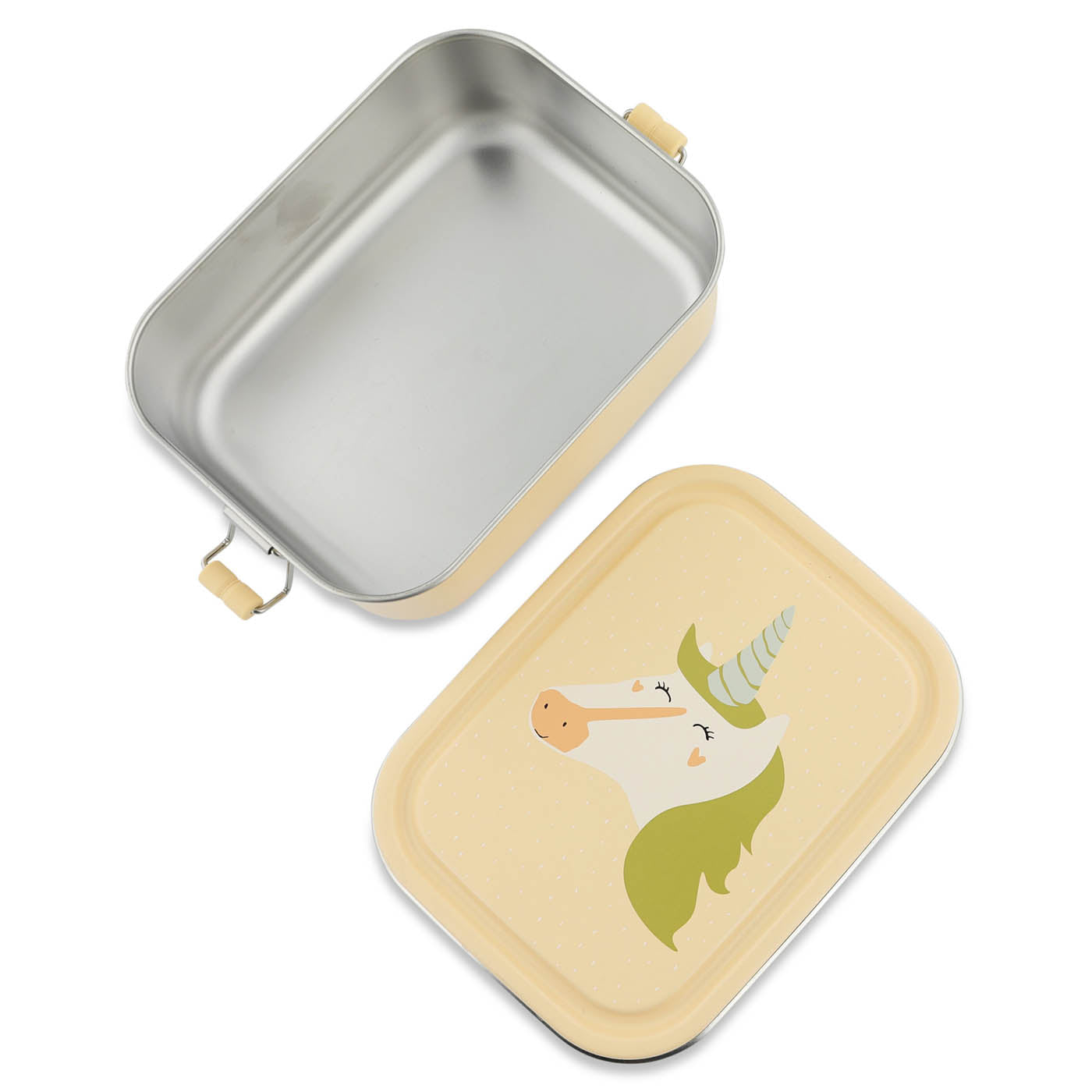 Trixie Baby Boîtes à goûter et boîtes repas Boîte repas petite Mrs. Unicorn en inox