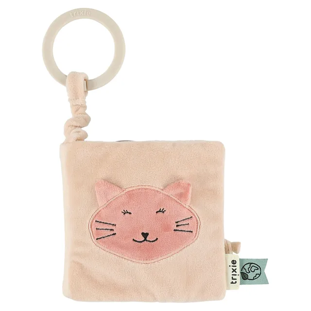 Trixie Baby Jouets pour poussette Mrs. Cat livre sensoriel