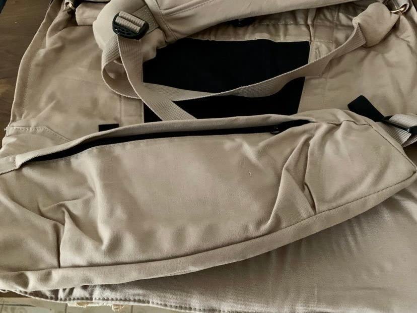 Babymoov Moov & Boost porte-bébé beige évolutif et réhausseur