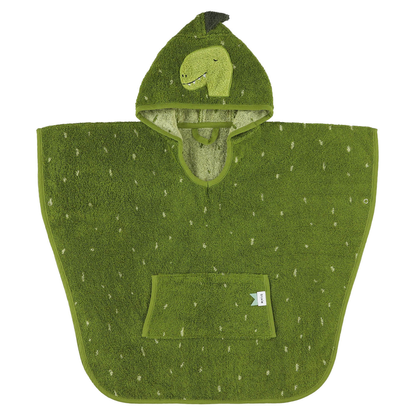 Trixie Baby Ponchos Mr. Dino poncho de bain coton bio