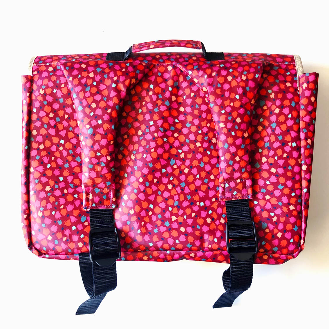 PIOLOU Le Cartable Primaire Cartable CP primaire Noir doré rose