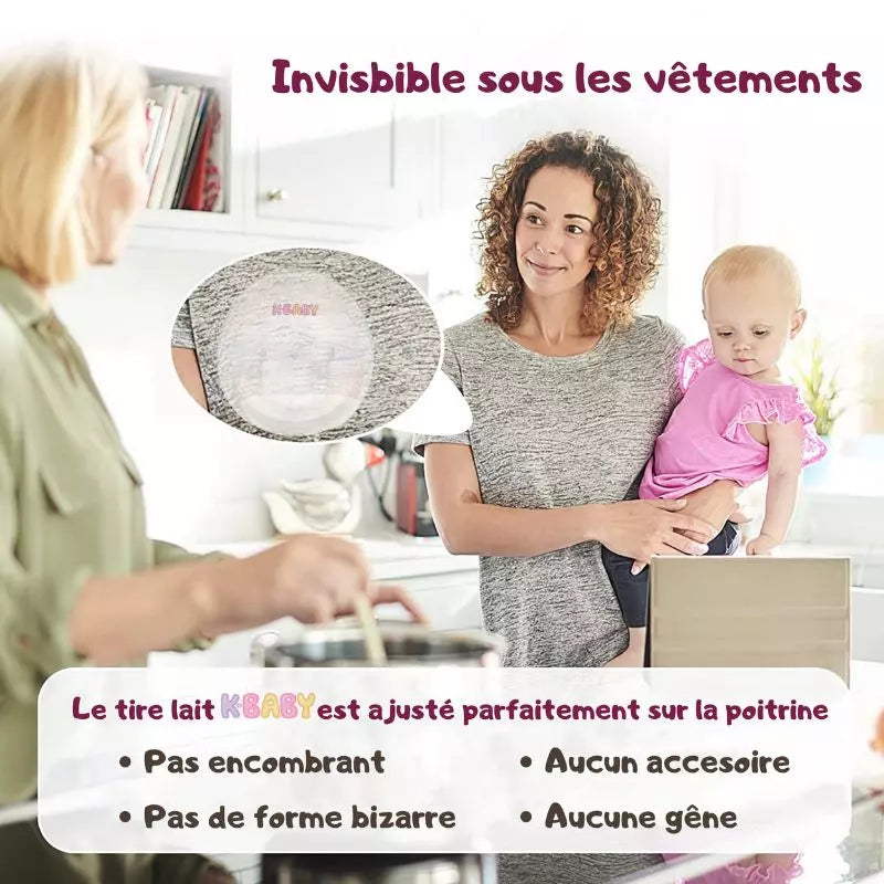 Baby-Crea Tire-lait électrique K-Baby portable sans fil 180 ml