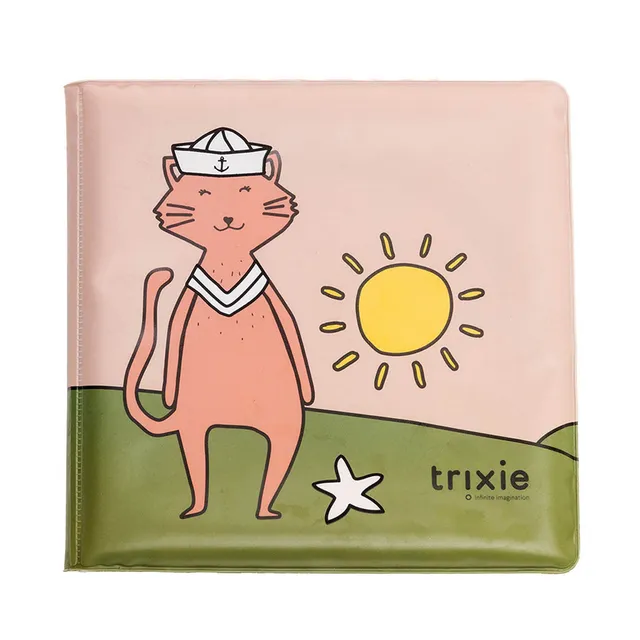 Trixie Baby Jeux, puzzles & livres Livre de bain qui change de couleur Mrs. Cat