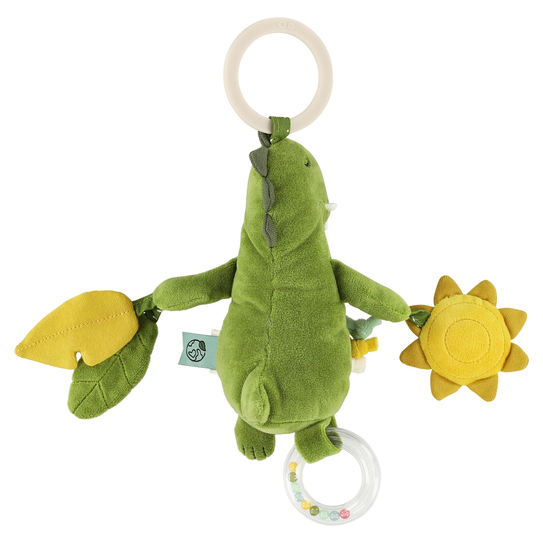 Trixie Baby Jouets d’activités Jouet d’activités à suspendre Mr. Dino jouet sensoriel
