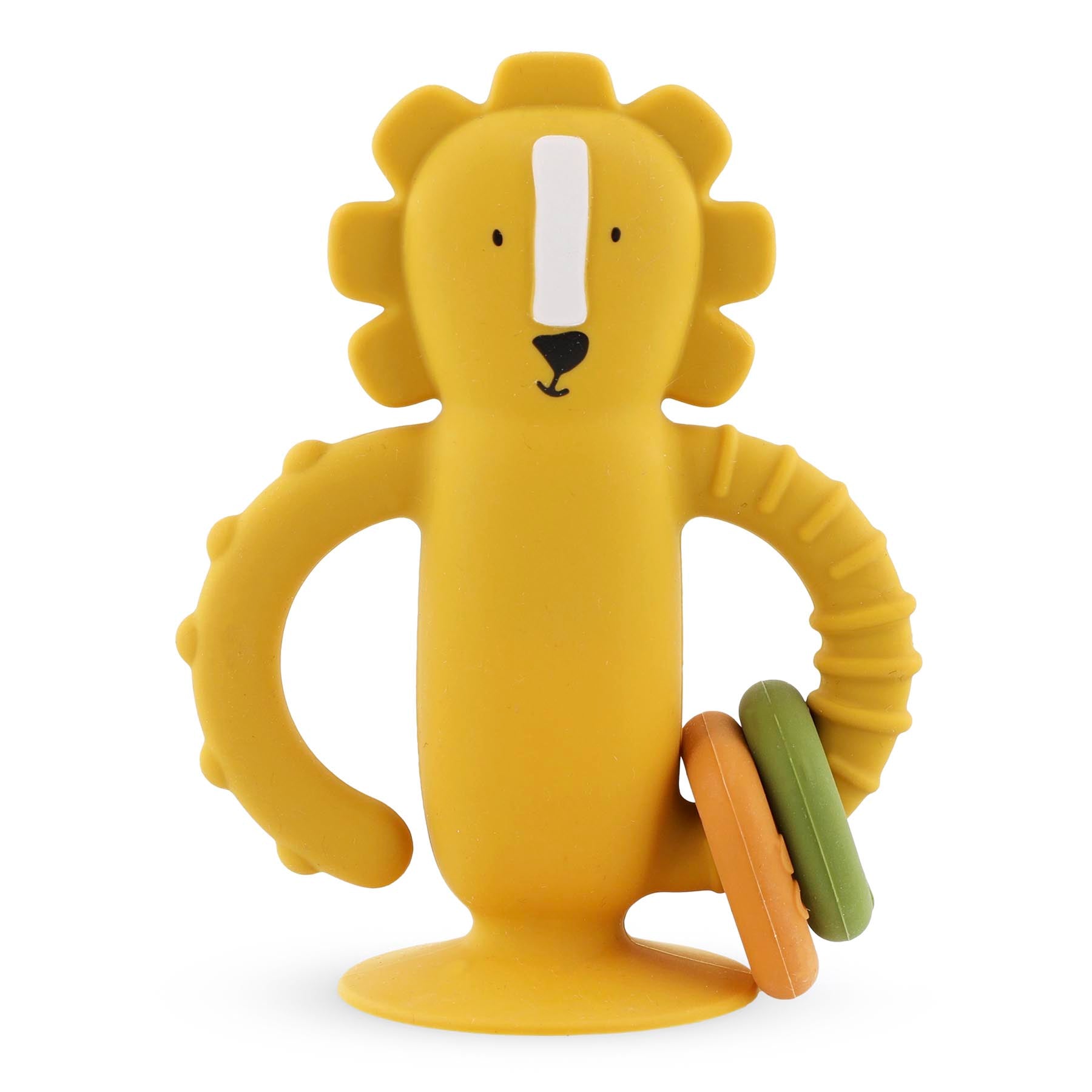 Trixie Baby Jouets sensoriels Jouet sensoriel en silicone avec ventouse Mr. Lion