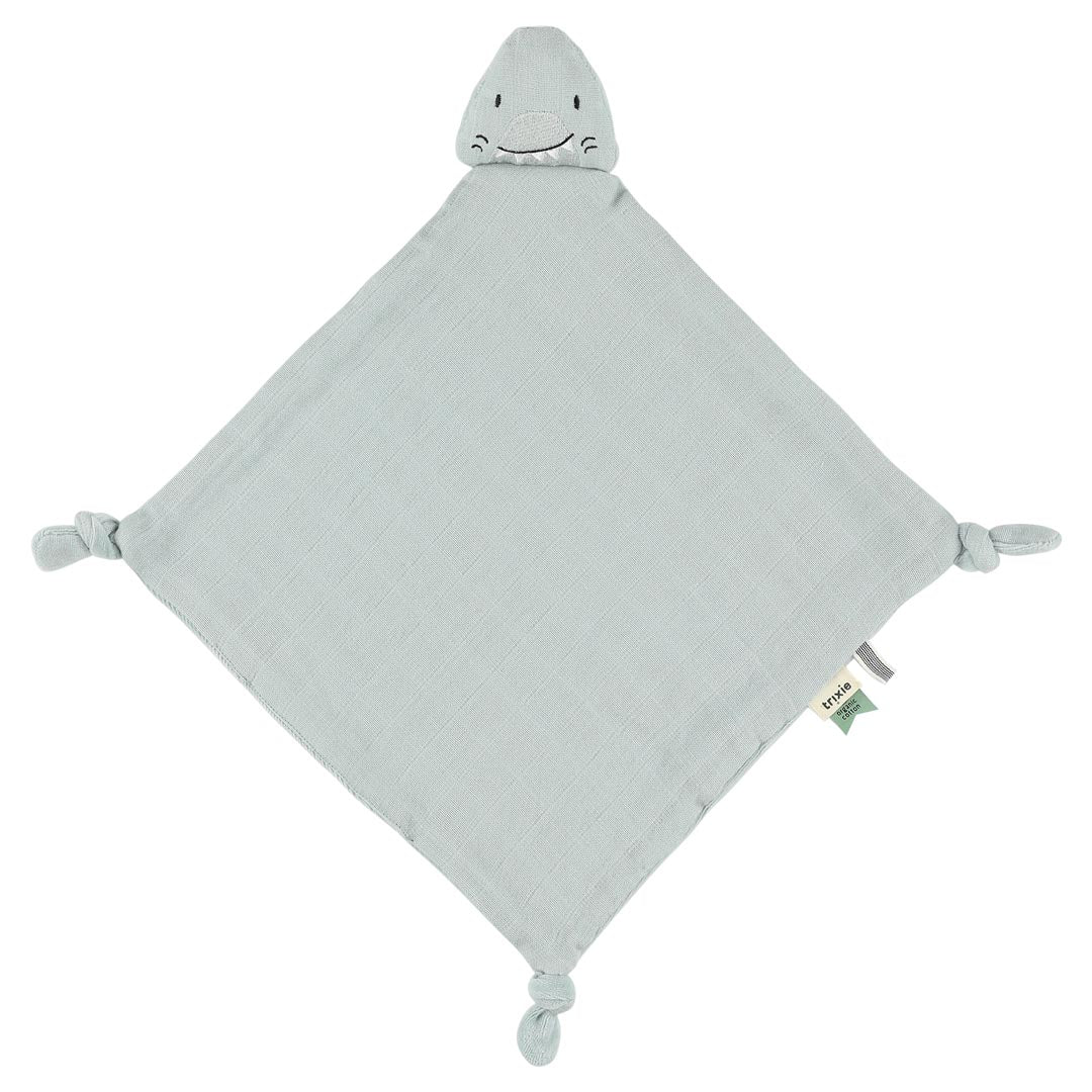 Trixie Baby Premiers jouets Doudou Bliss Mr. Shark en mousseline