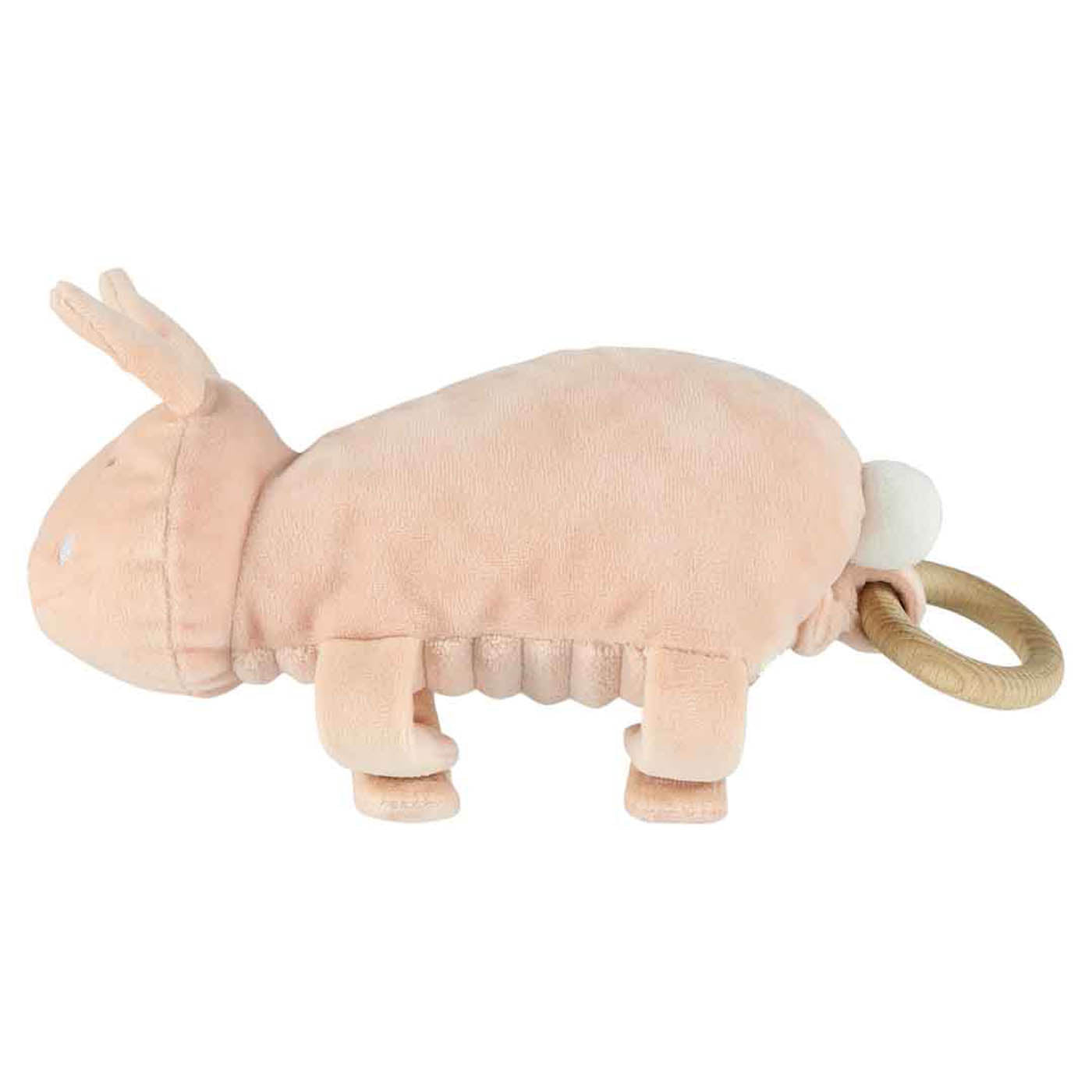 Trixie Baby Jouets d'activités Jouet musical Mrs. Rabbit avec miroir