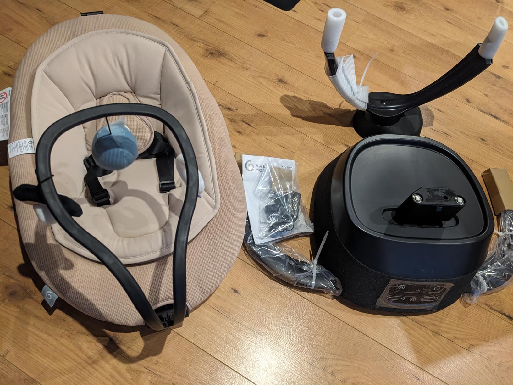 Babymoov Swoon Evolution balancelle électrique Mocca