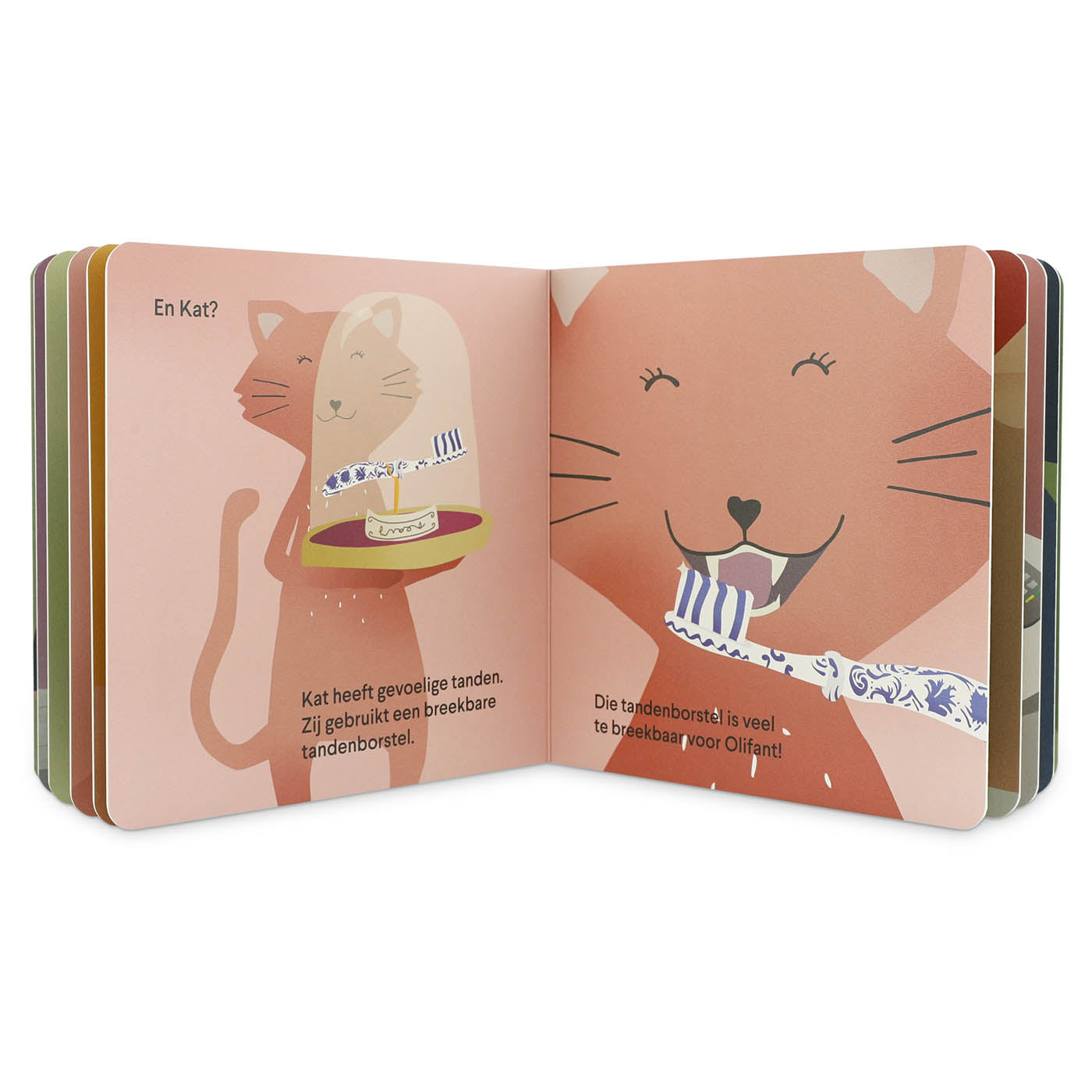 Trixie Baby Jeux, puzzles & livres Les dents de l'Éléphant sont sales NL livre
