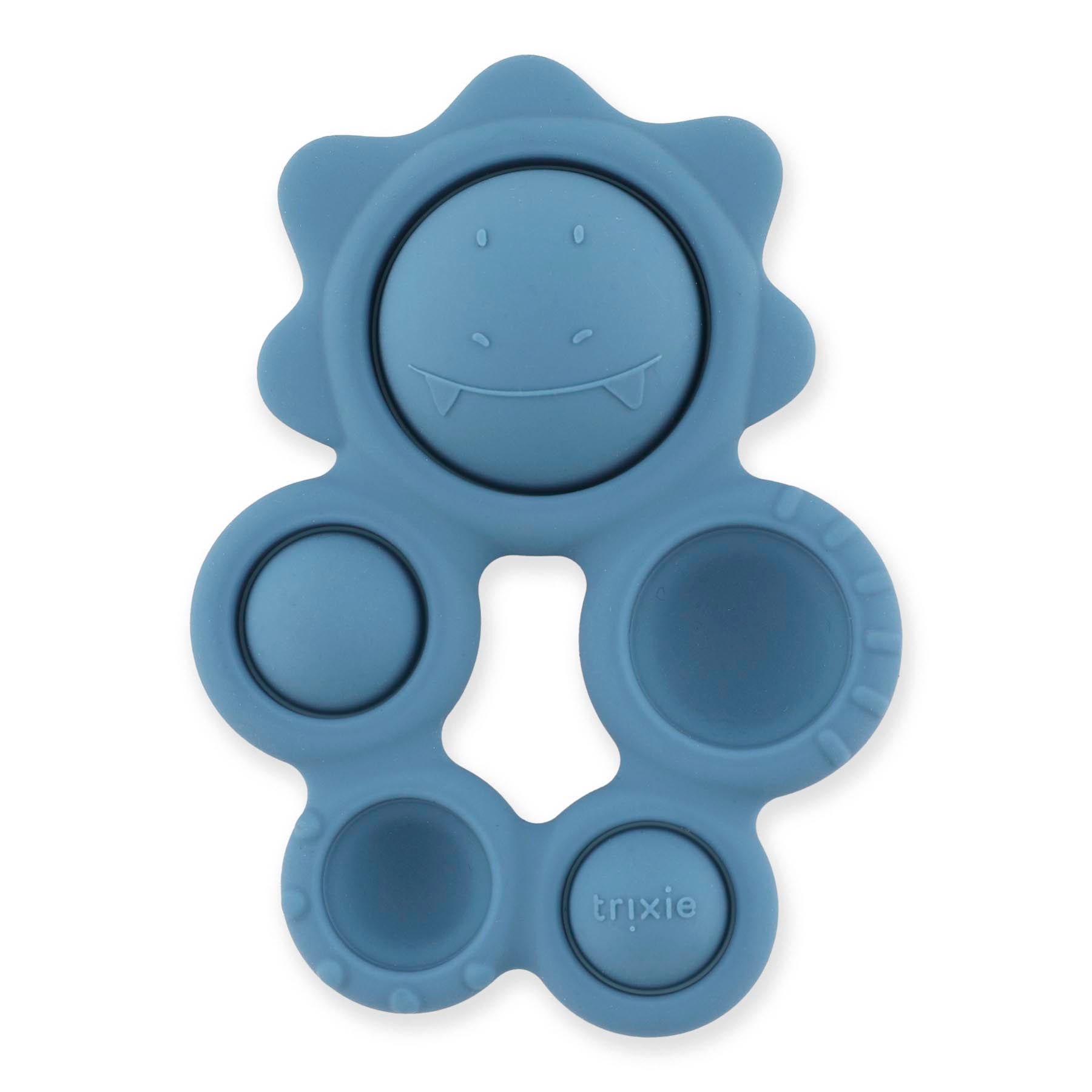 Trixie Baby Jouets sensoriels Mr. Triceratops pop-it en silicone