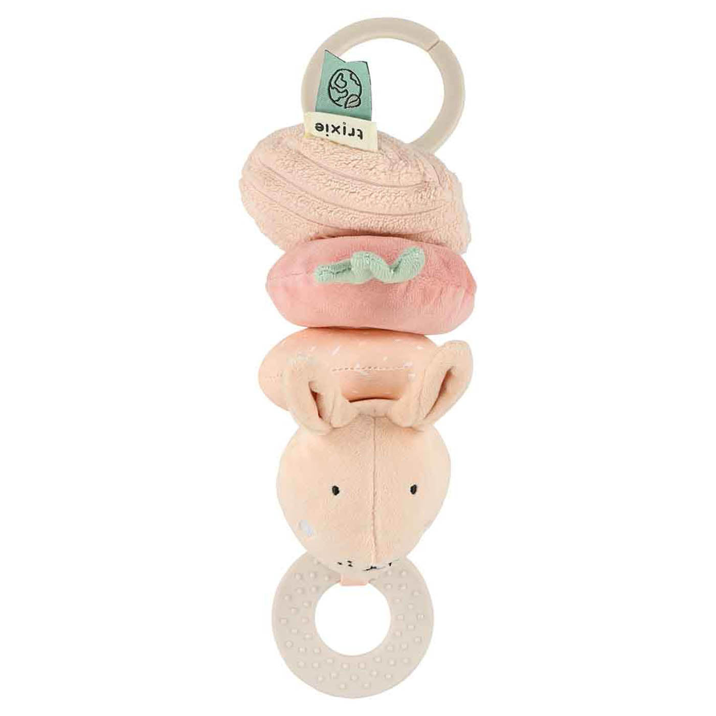 Trixie Baby Premiers jouets Hochet vibrant Mrs. Rabbit