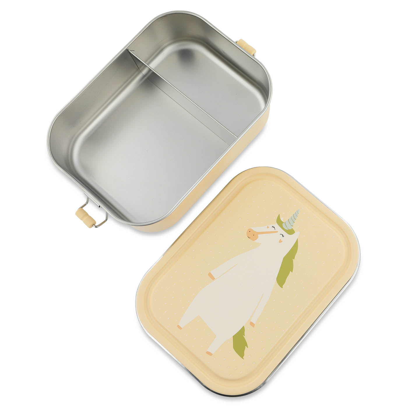 Trixie Baby Boîtes à goûter et boîtes repas Mrs. Unicorn grande boîte repas inox
