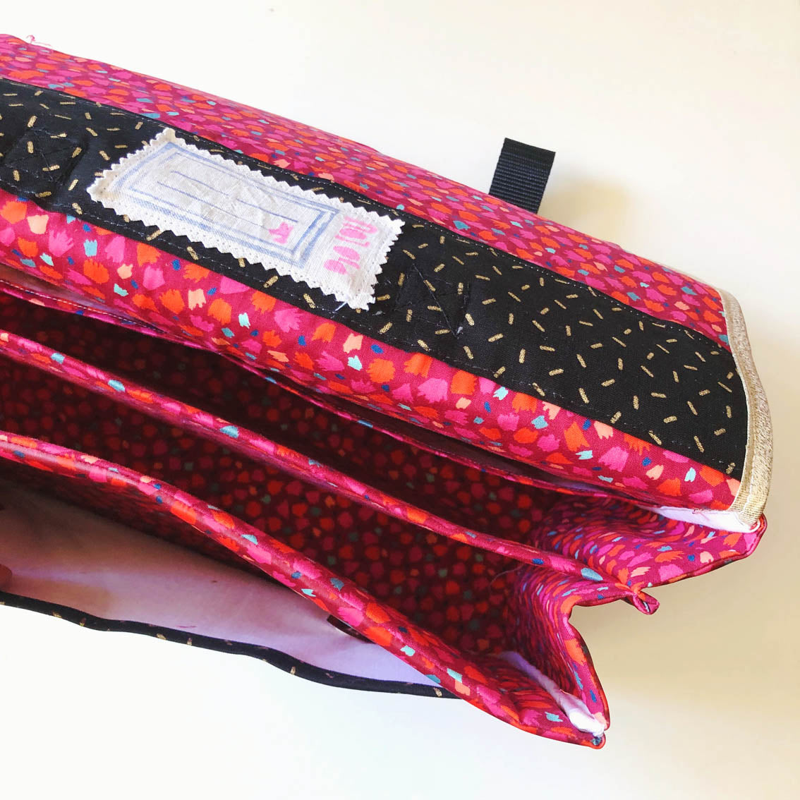 PIOLOU Le Cartable Primaire Cartable CP primaire Noir doré rose