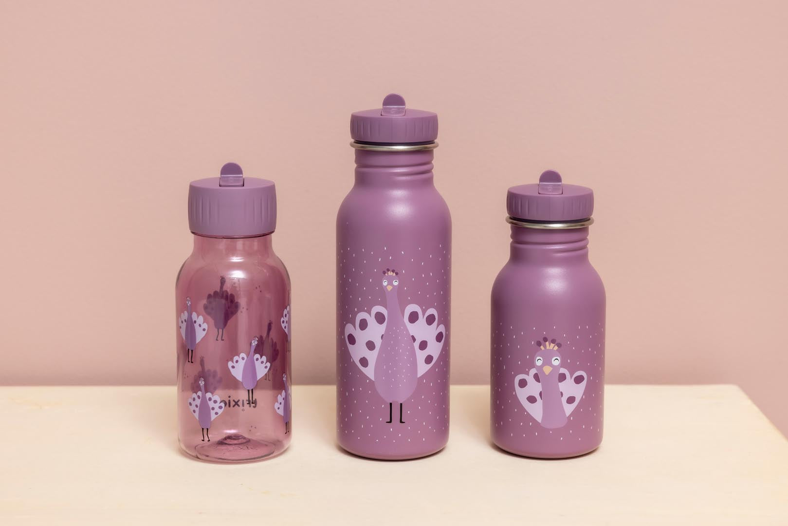 Trixie Baby En déplacement Gourde Tritan™ 350 ml Proud Peacock