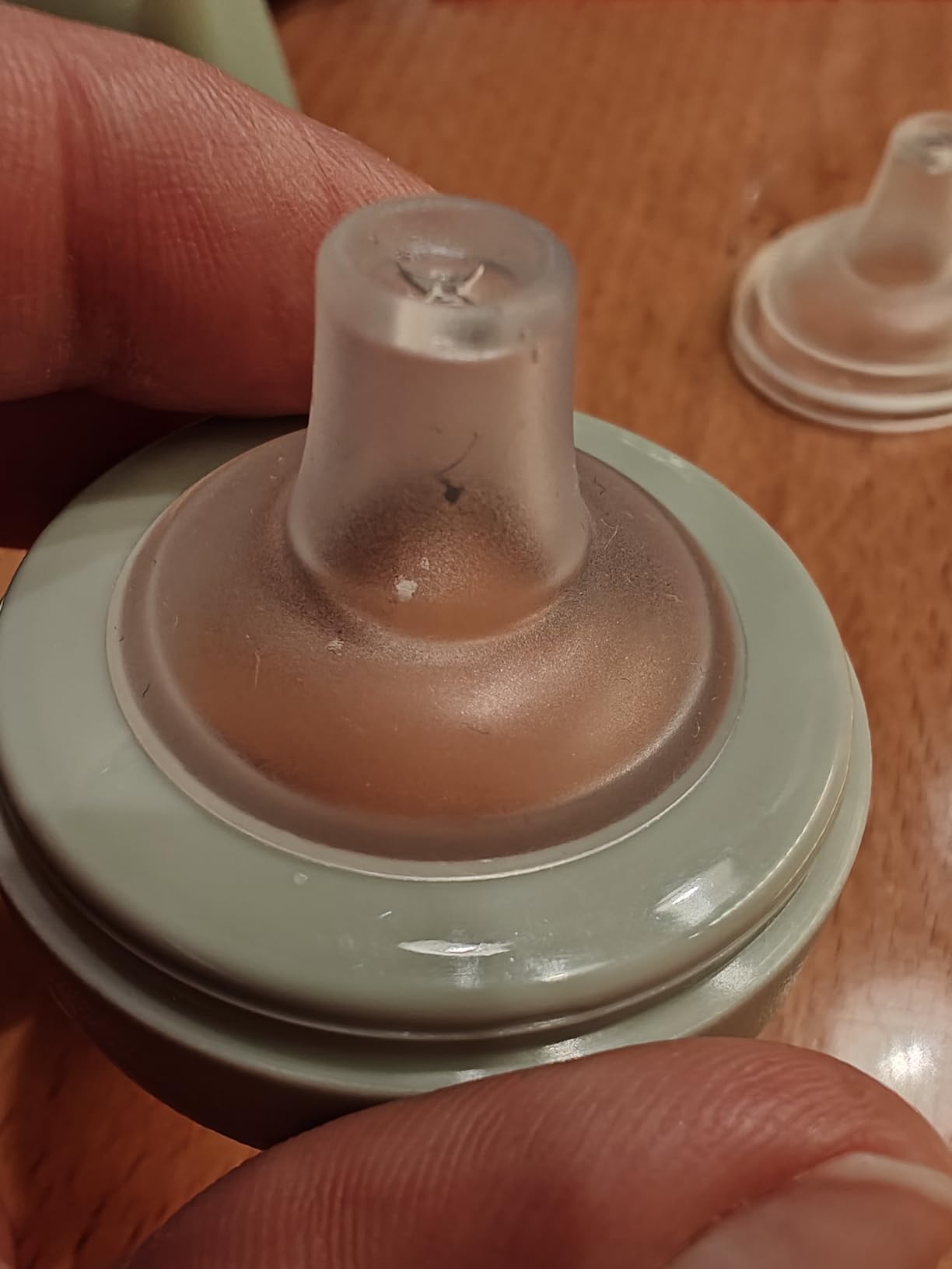 Babymoov Isy / Babybols gourde bébé 150 ml verte en silicone