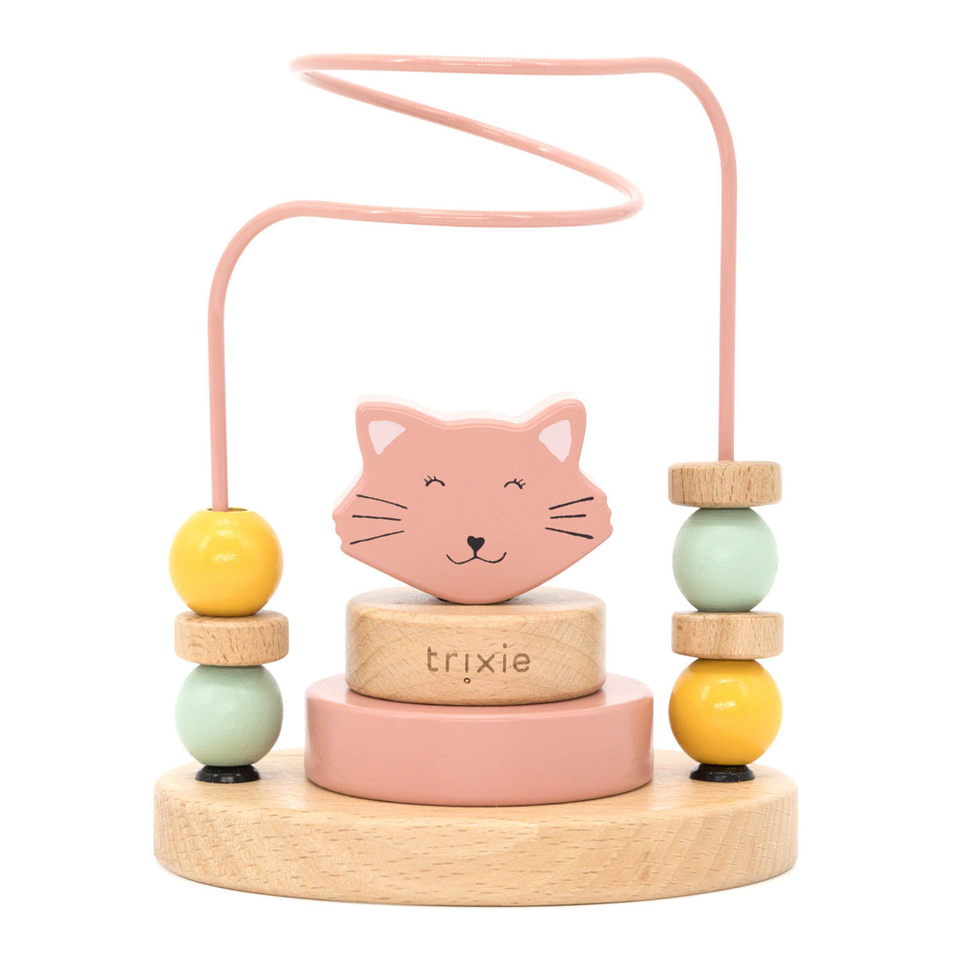 Trixie Baby Labyrinthes à perles Labyrinthe à perles Mrs. Cat en bois