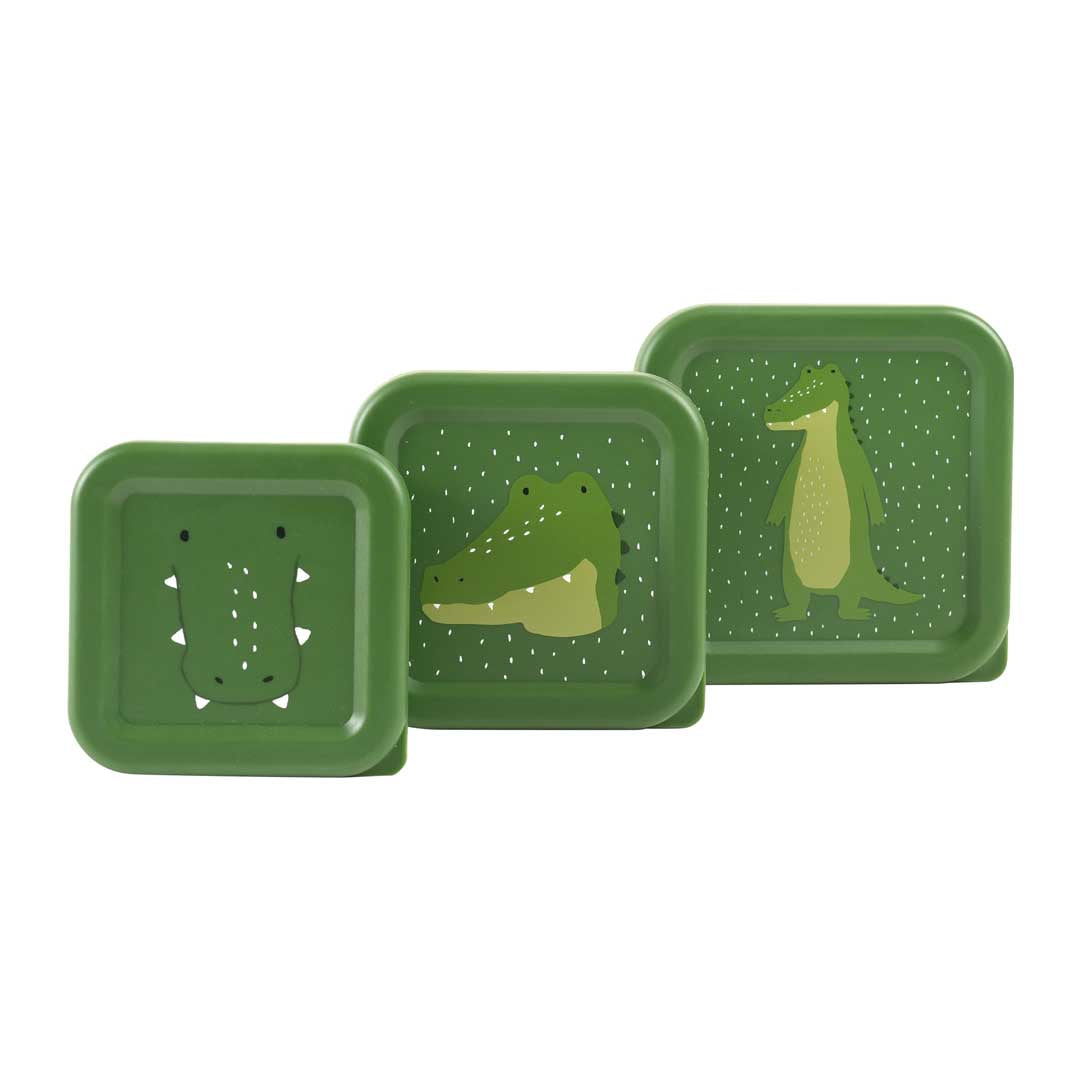 Trixie Baby Mr. Alligator boîtes à goûter 3 pièces