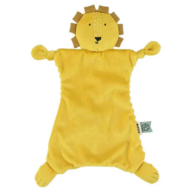 Trixie Baby Premiers jouets Mr. Lion doudou avec attache-tétine