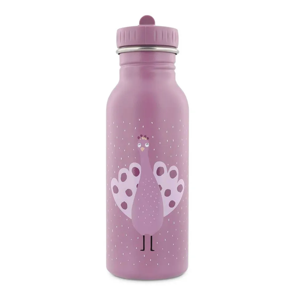 Trixie Baby En déplacement Gourde 500 ml Mrs. Peacock inox