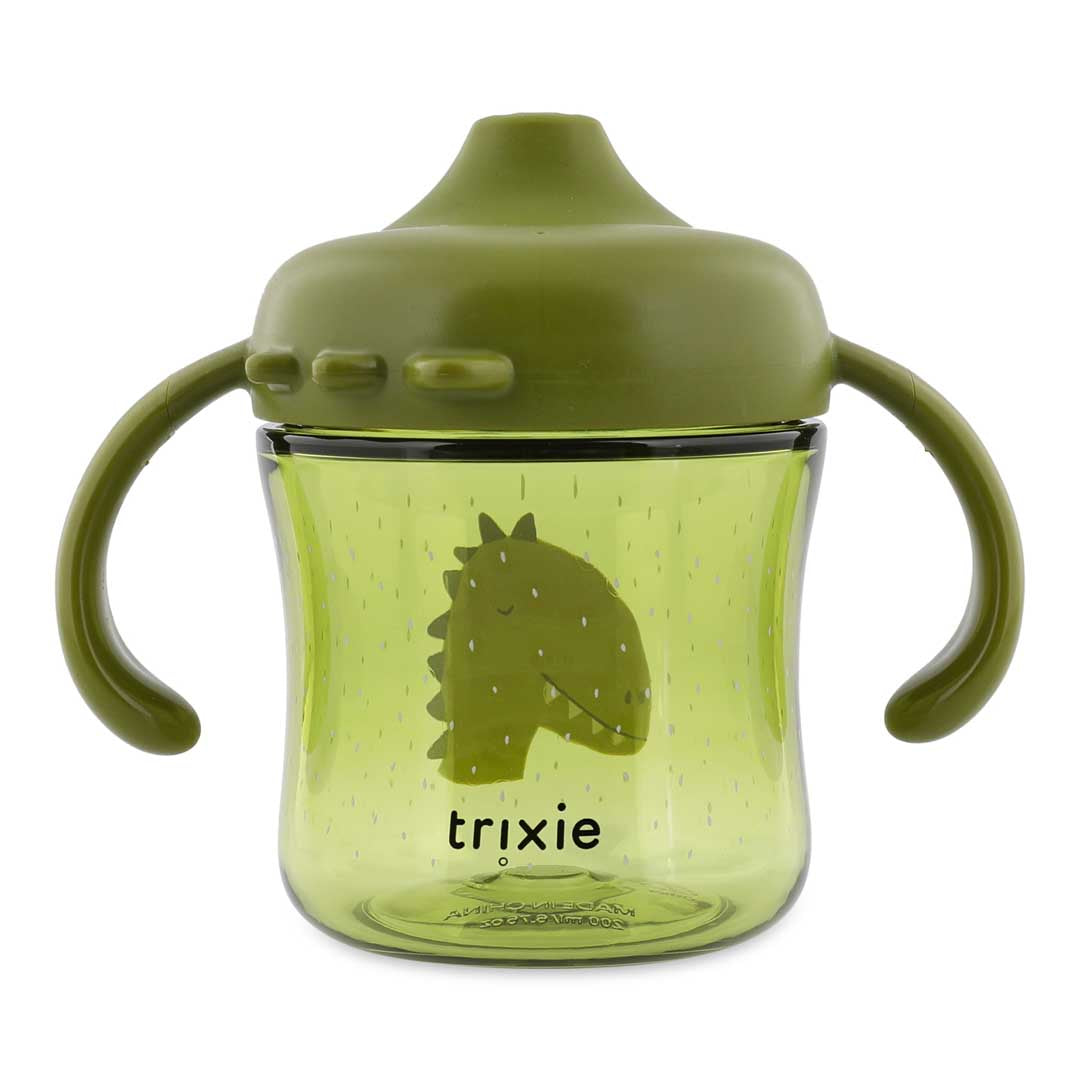 Trixie Baby Tasses et gobelets Mr. Dino tasse d’apprentissage à poignées anti-fuite
