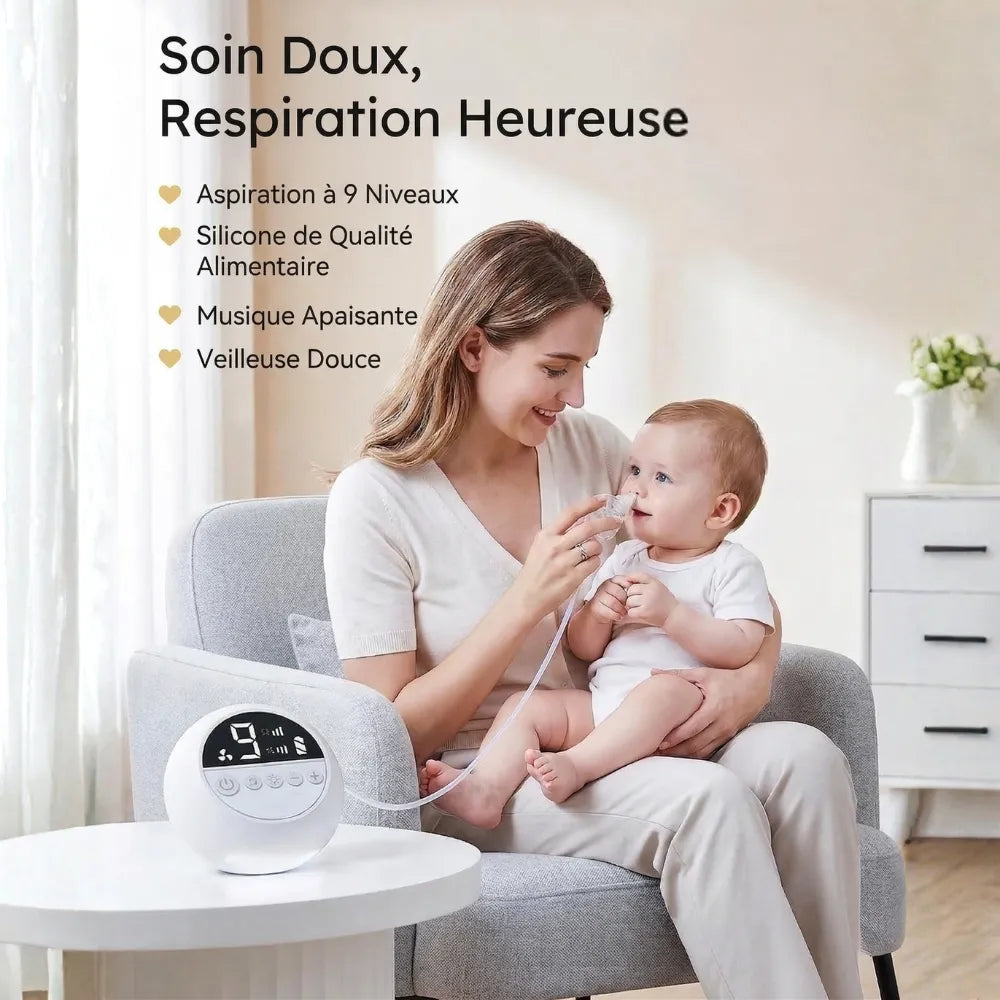 Baby-Crea Mouche Bébé Électrique électronique rechargeable USB-C