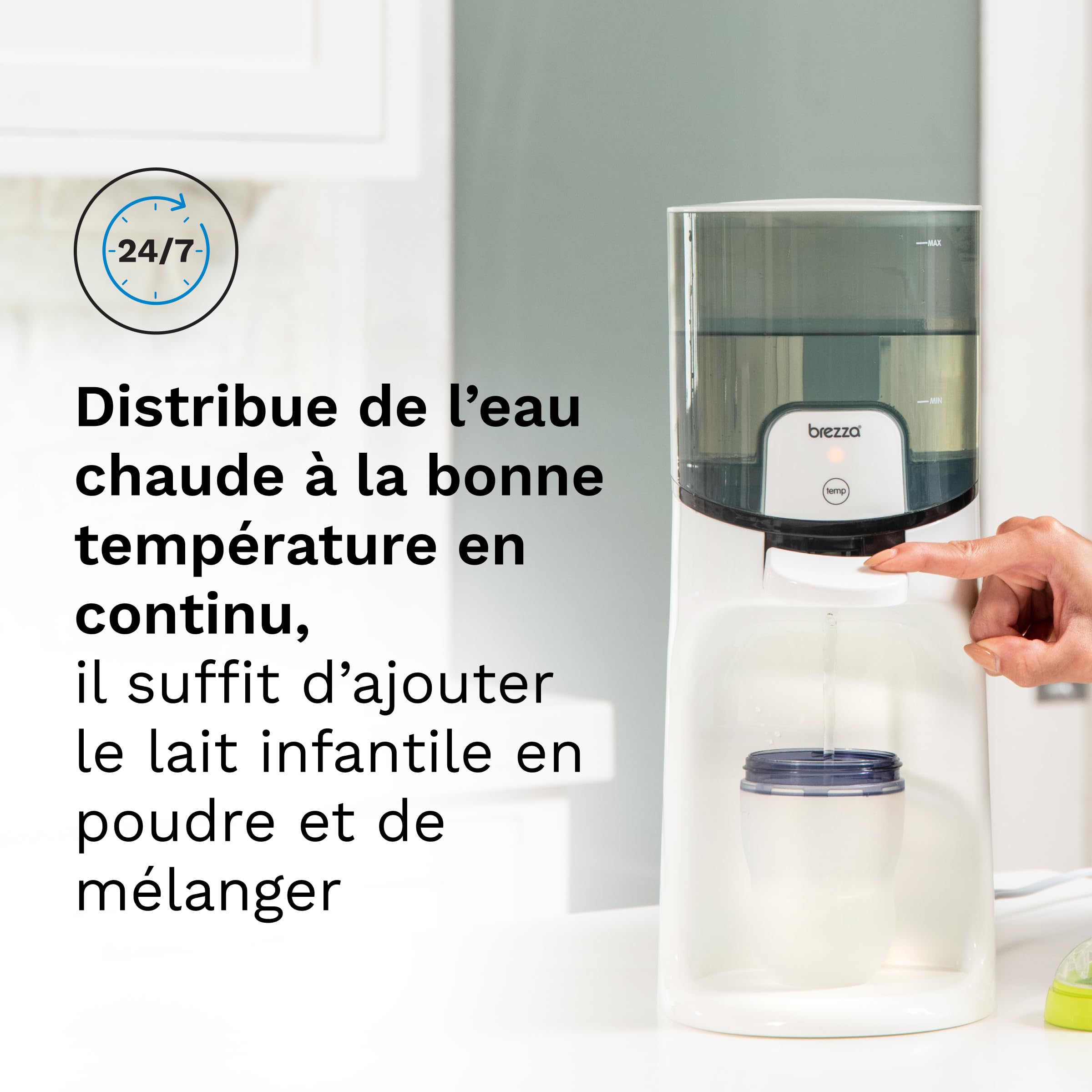 Baby Brezza Instant Warmer chauffe-biberon intelligent blanc 1,5 l