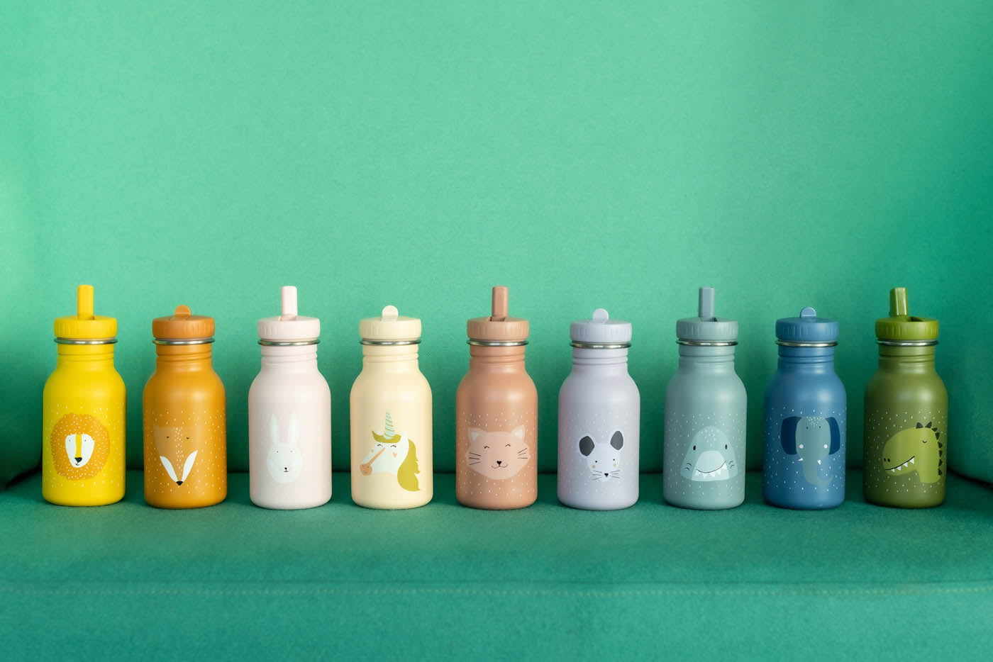 Trixie Baby En déplacement Gourde 350ml - Mrs. Mouse gourde inox 350 ml