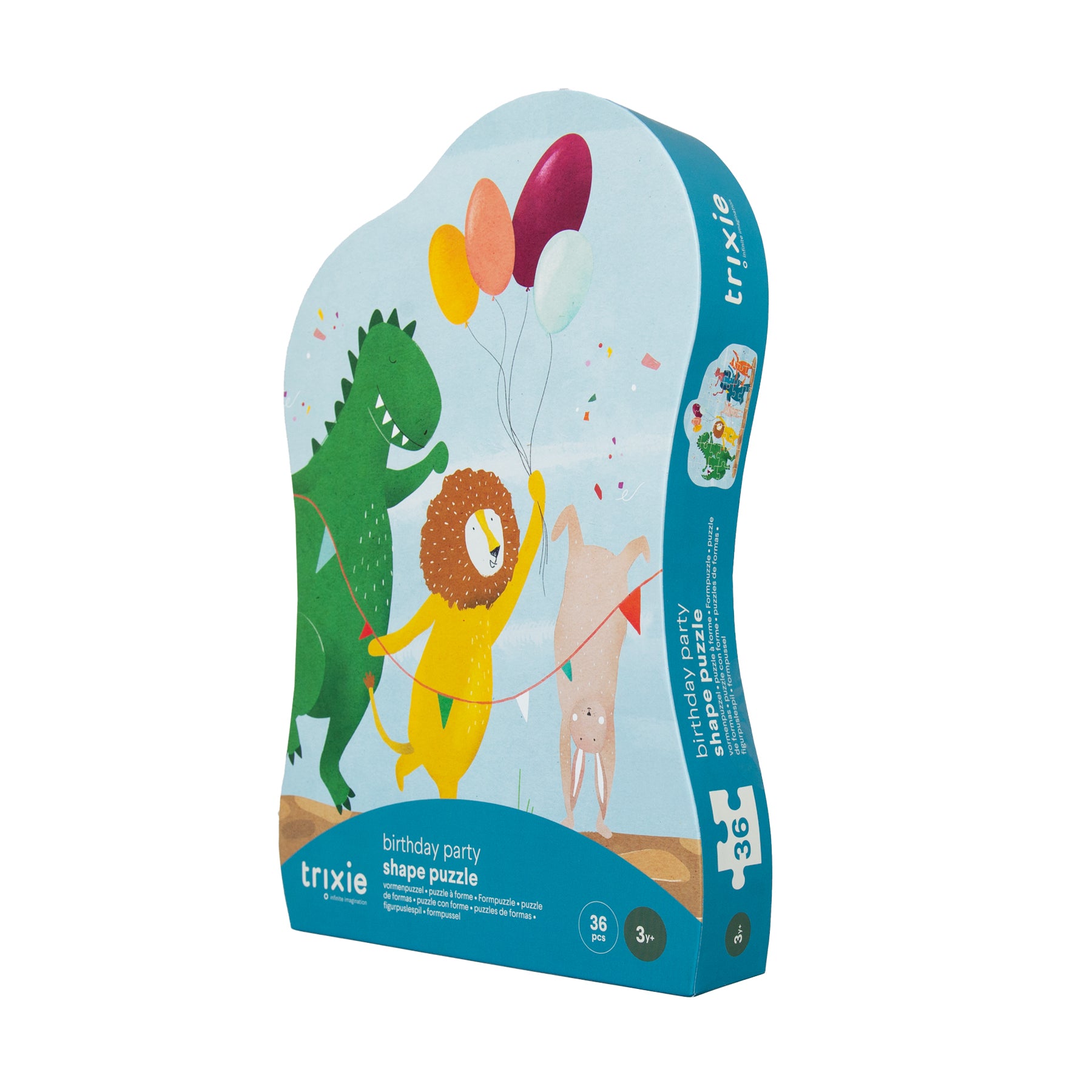 Trixie Baby Jeux, puzzles & livres Fête d'anniversaire puzzle 36 pièces
