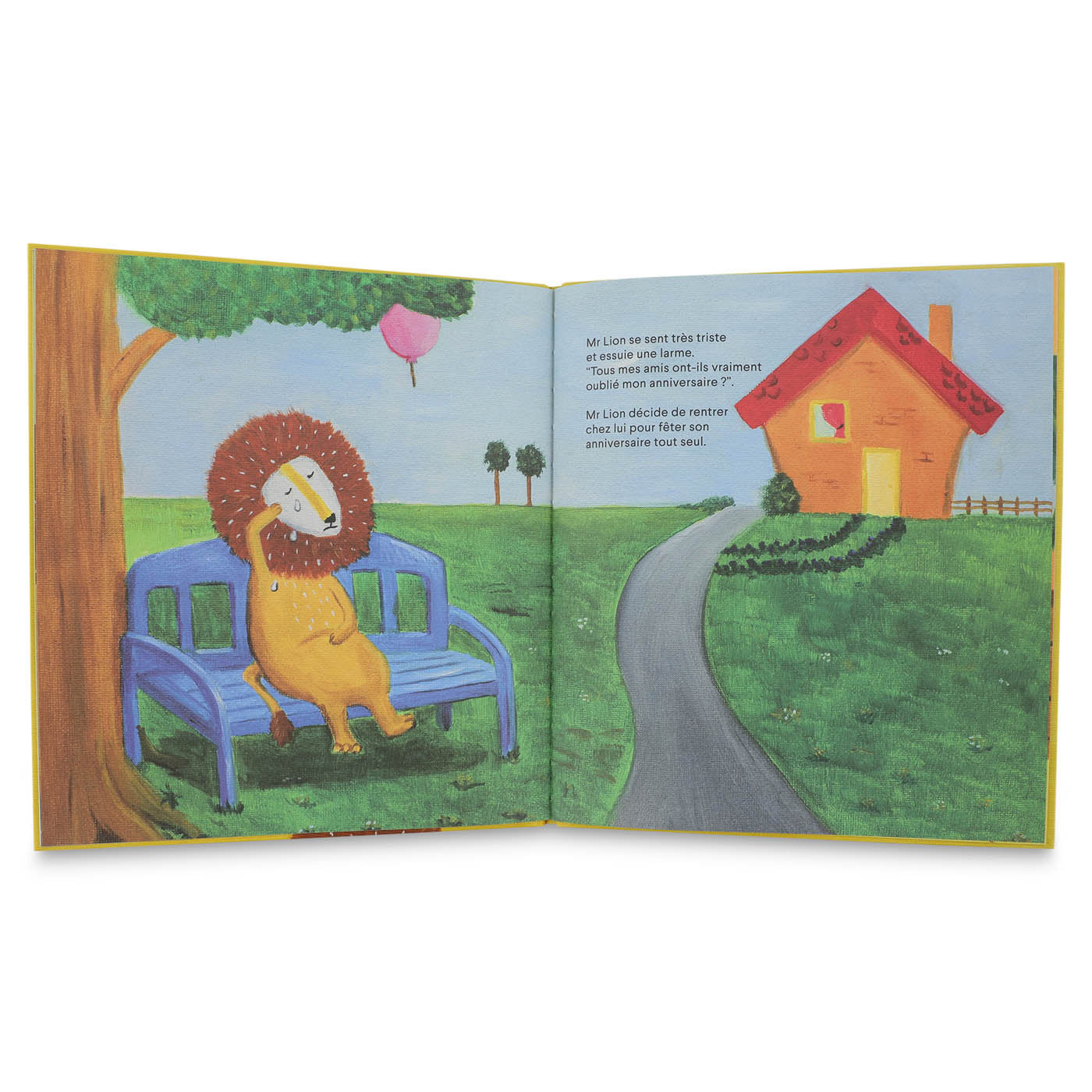 Trixie Baby Jeux, puzzles & livres Livre de conte Le Lion fête son anniversaire FR