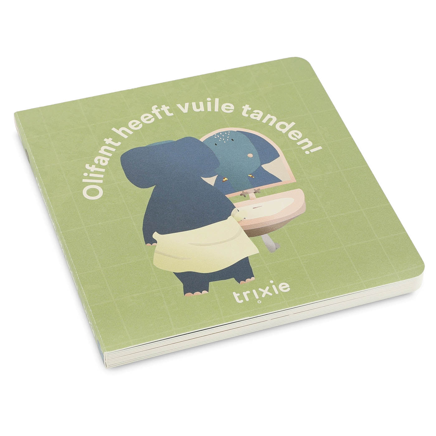 Trixie Baby Jeux, puzzles & livres Les dents de l'Éléphant sont sales NL livre