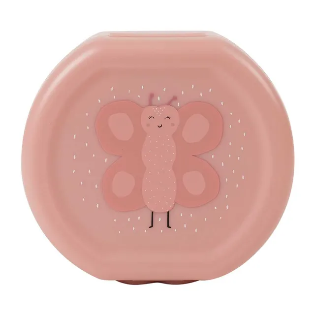 Trixie Baby Boîtes à goûter à clip Mrs. Butterfly, 2 pièces