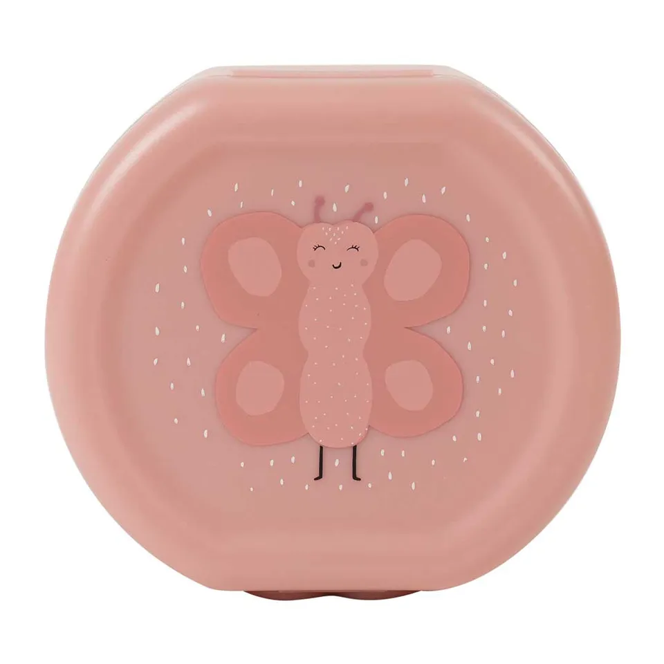 Trixie Baby Boîtes à goûter à clip Mrs. Butterfly, 2 pièces