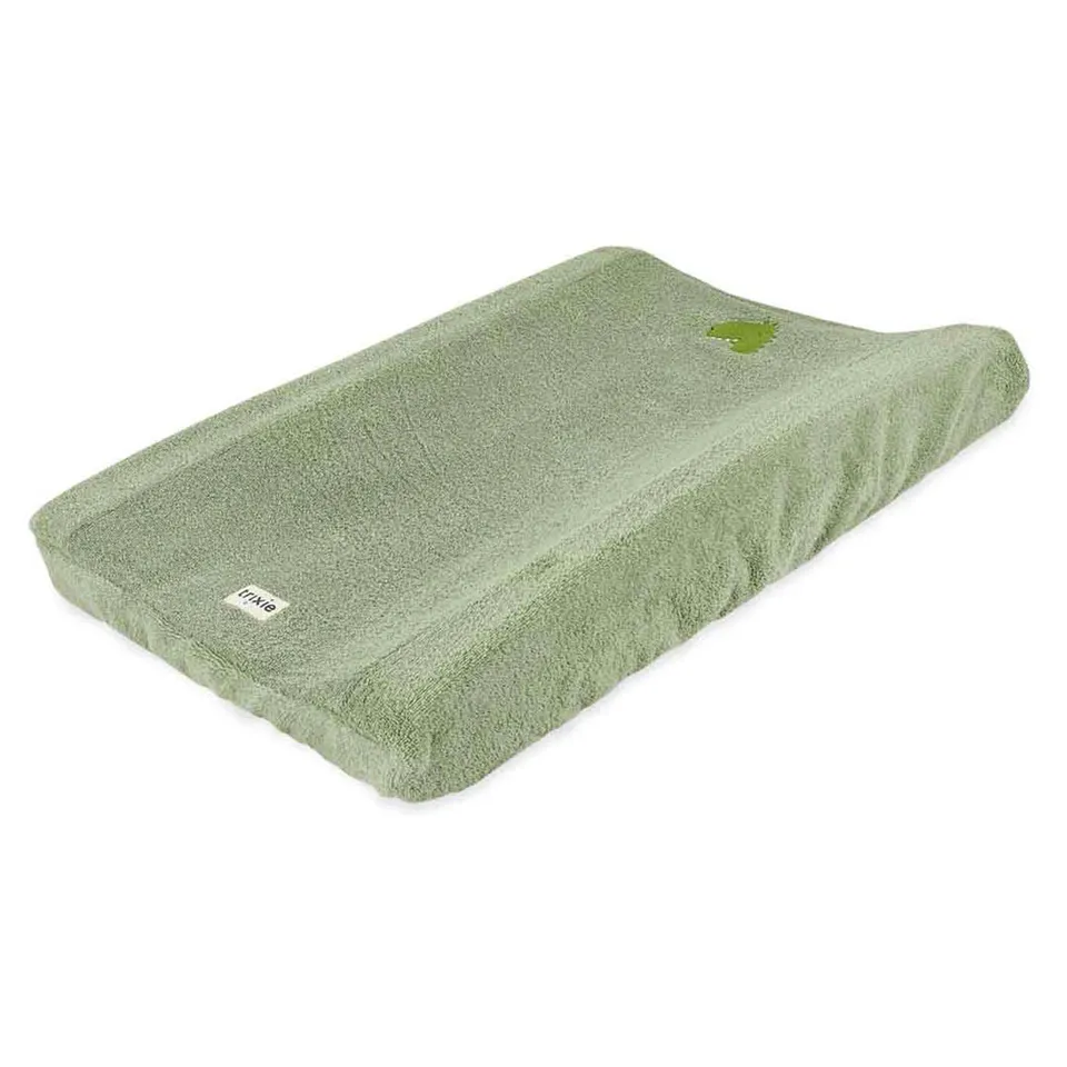 Trixie Baby Housses de coussin à langer Housse coussin à langer 70x45 cm Aura Dino coton