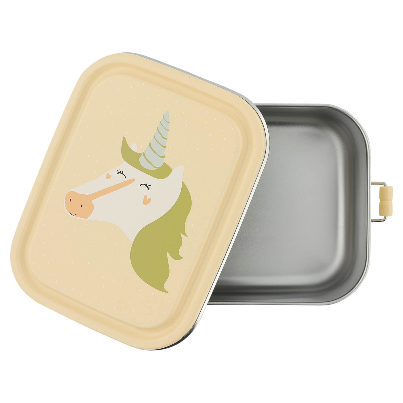 Trixie Baby Boîtes à goûter et boîtes repas Boîte repas petite Mrs. Unicorn en inox
