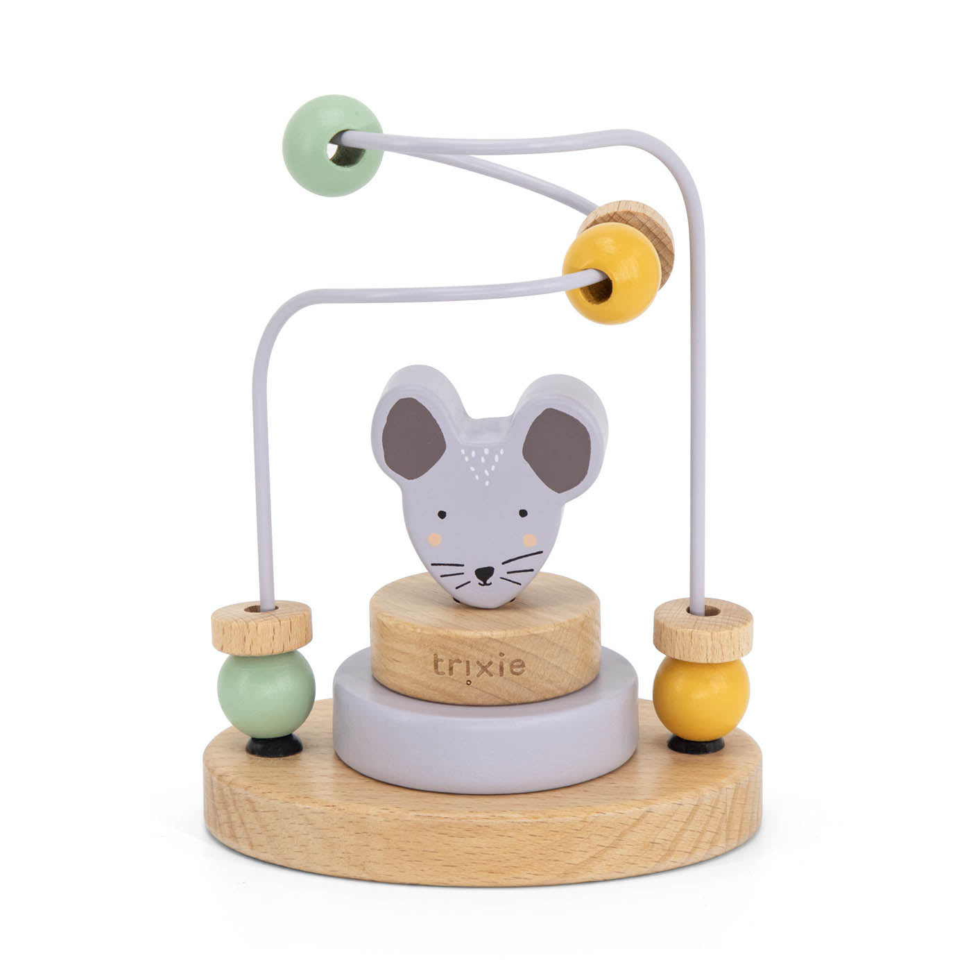 Trixie Baby Labyrinthes à perles Mrs. Mouse labyrinthe en bois
