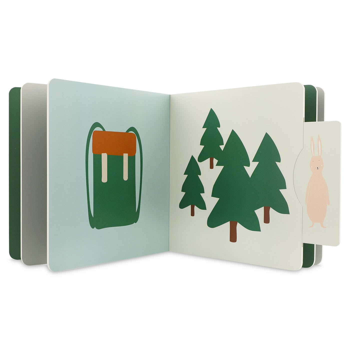 Trixie Baby Camping livre animé à diapositives
