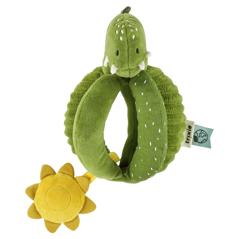 Trixie Baby Jouets d'activités Balle de préhension - Mr. Dino balle papier froissé
