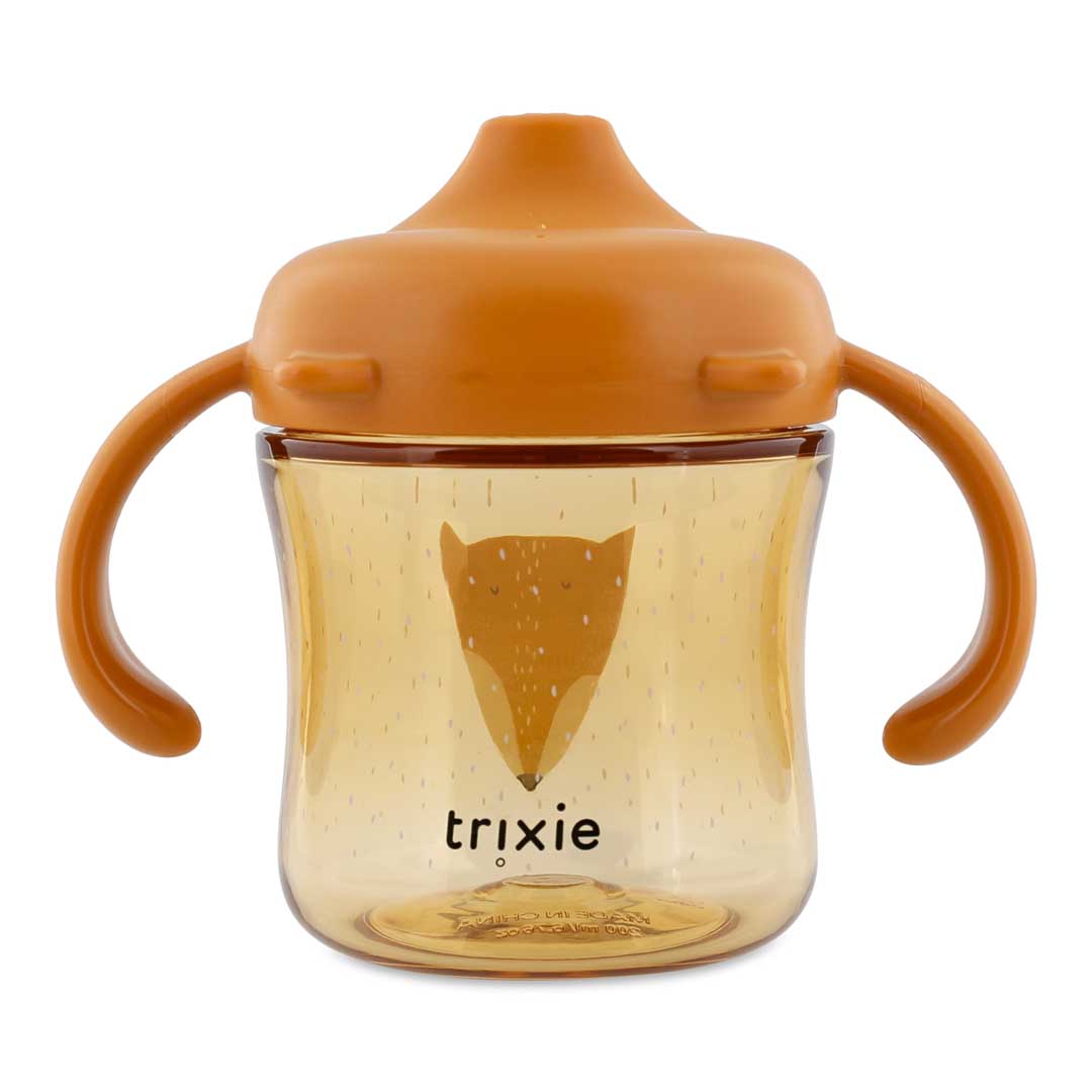 Trixie Baby Tasses et gobelets tasse d’apprentissage Mr. Fox anti-fuite