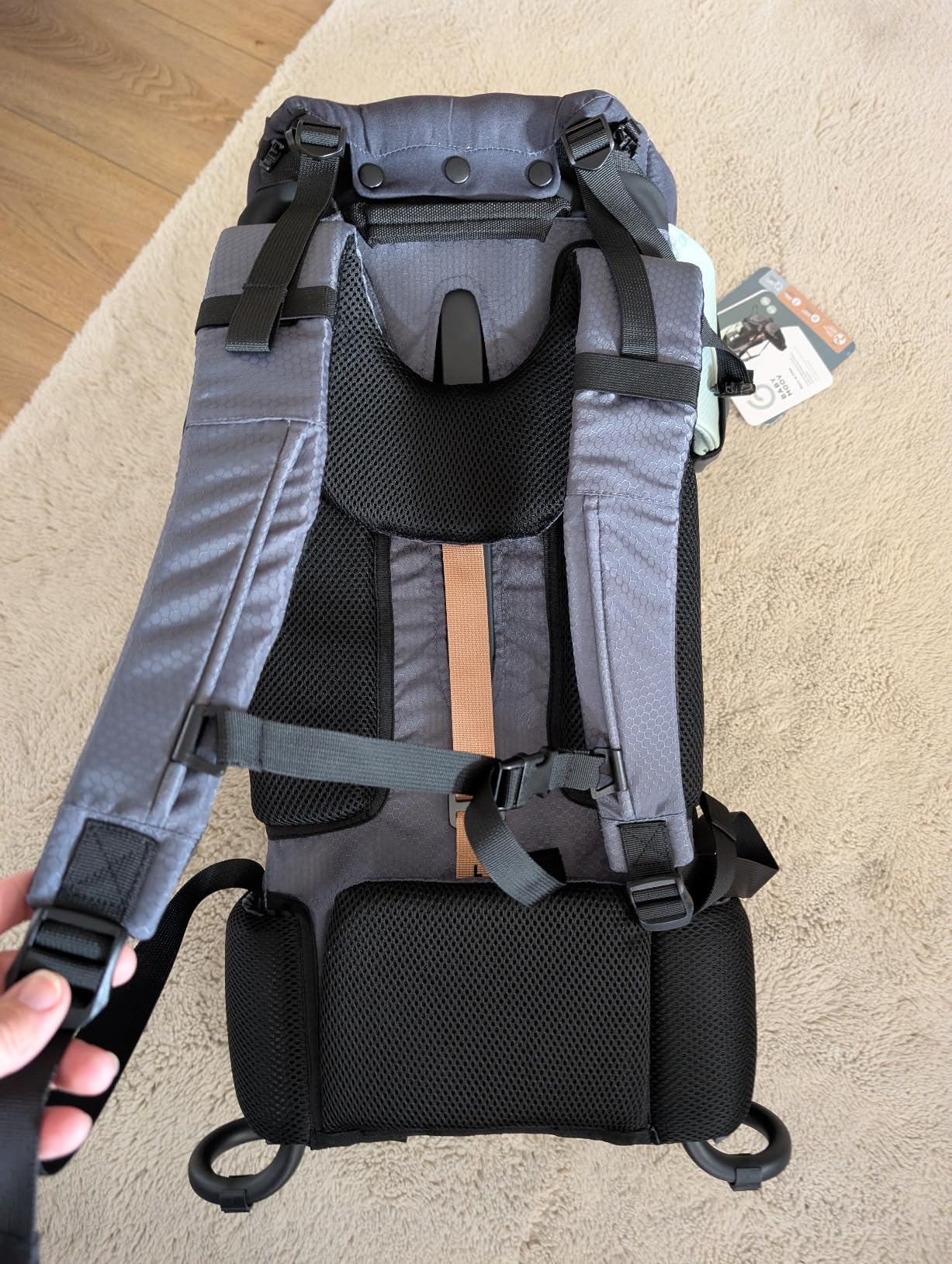 Babymoov Moov&Hike porte-bébé de randonnée dès 6 mois jusqu’à 18 kg