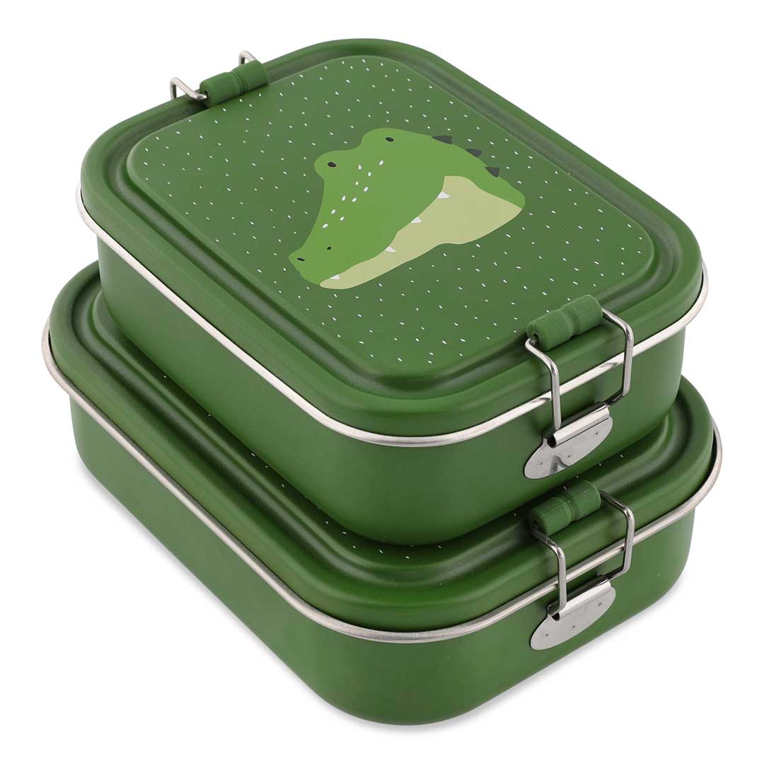 Trixie Baby Boîte repas grande Mr. Alligator boîte repas inox