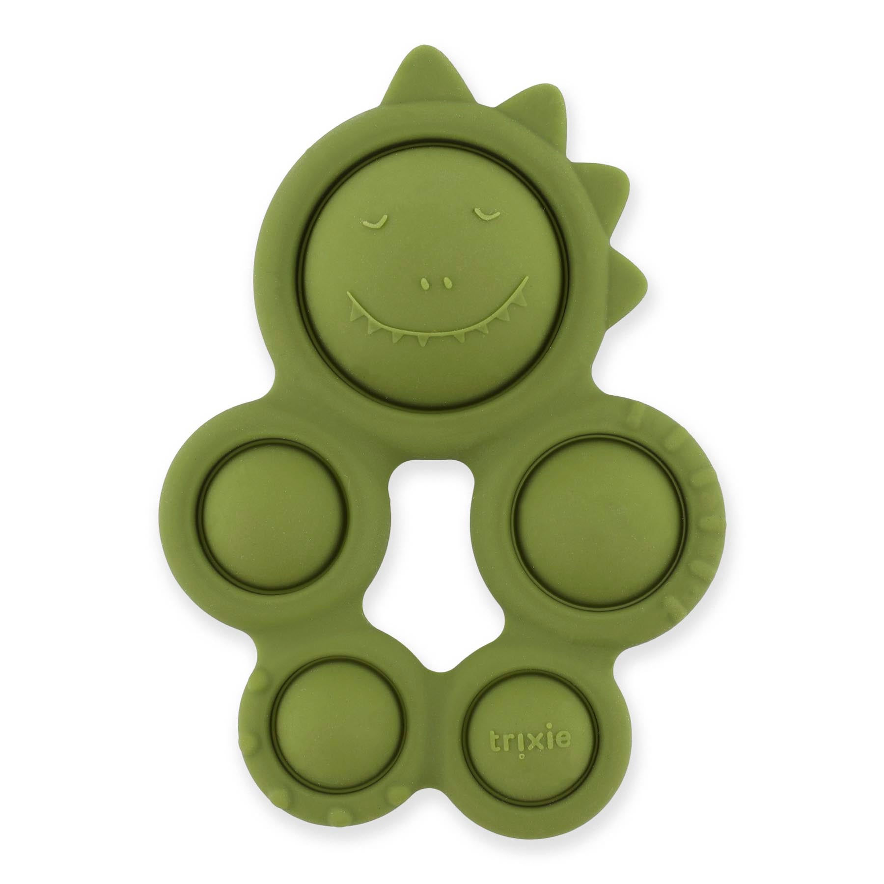 Trixie Baby Jouets sensoriels Jouet pop-it en silicone Mr. Dino