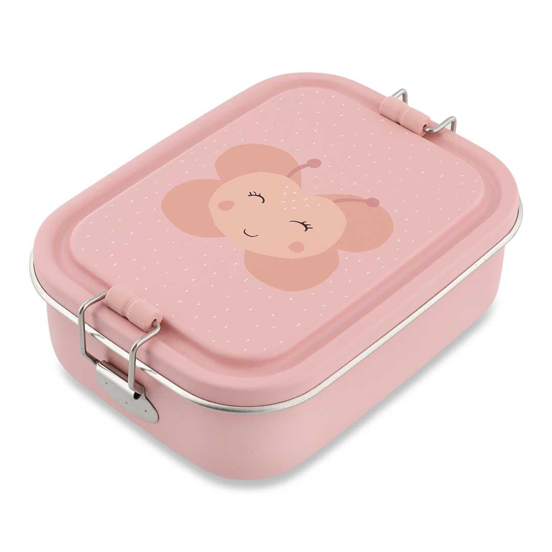 Trixie Baby Boîtes à goûter et boîtes repas Mrs. Butterfly boîte repas inox