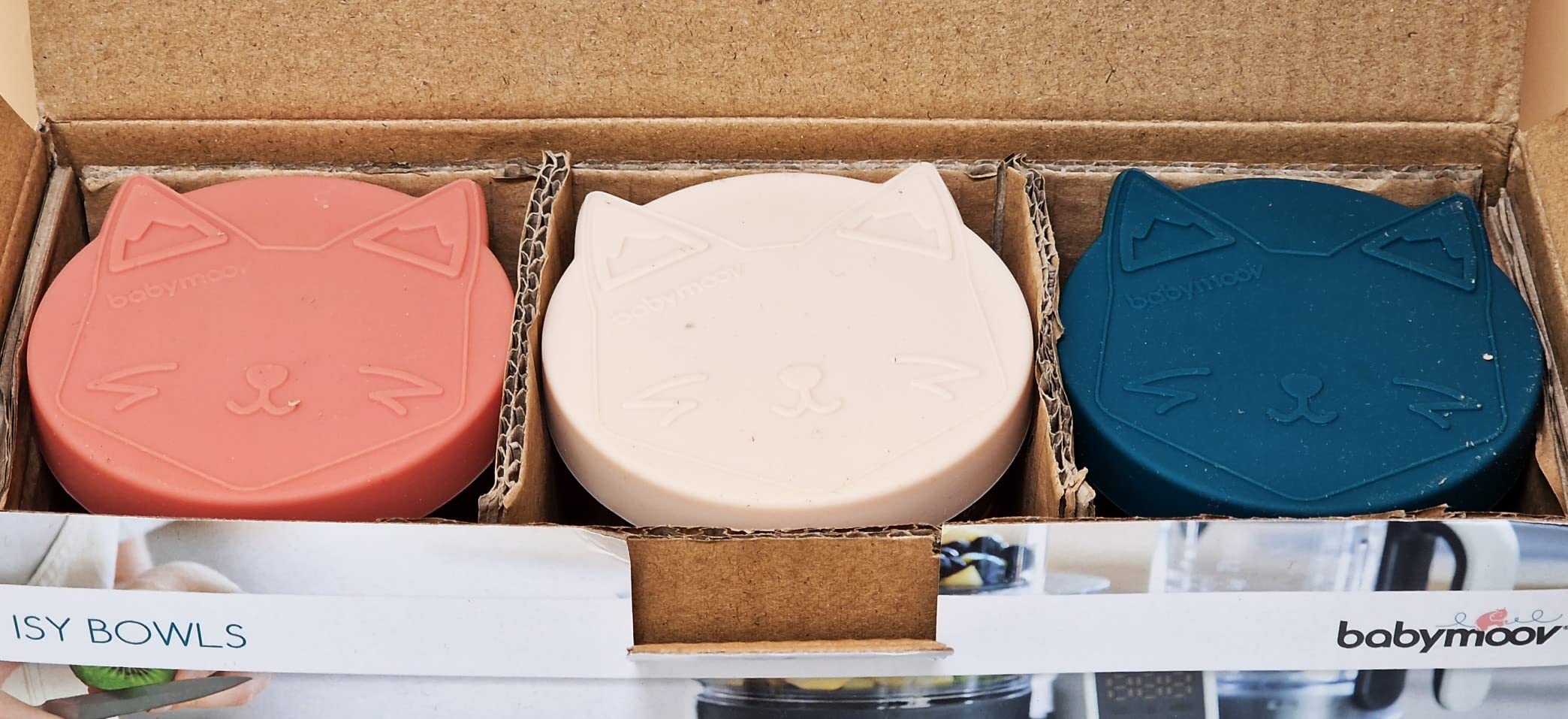 Babymoov Isy Bowls pots de conservation en verre 9 pièces hermétiques