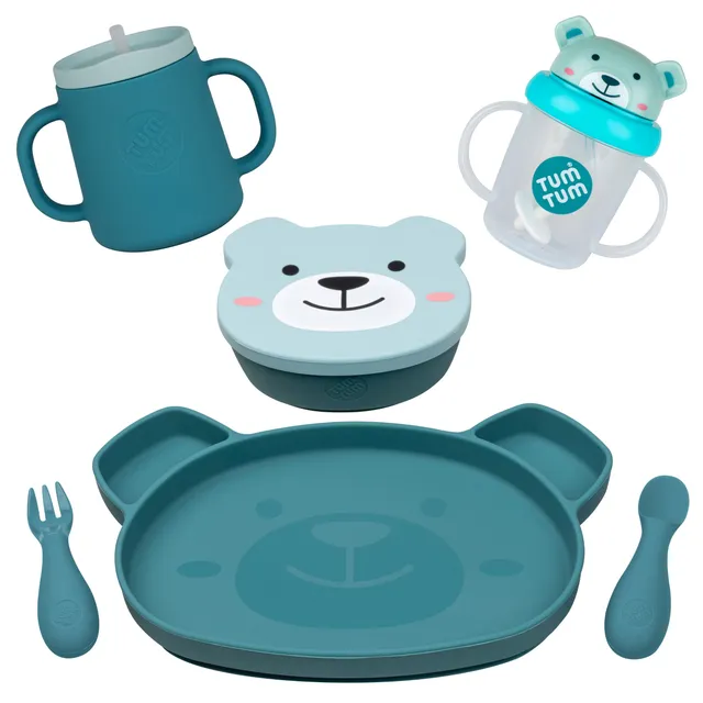Tum Tum Weaning Baby Weaning Bundle Plus Boris Bear coffret repas bébé