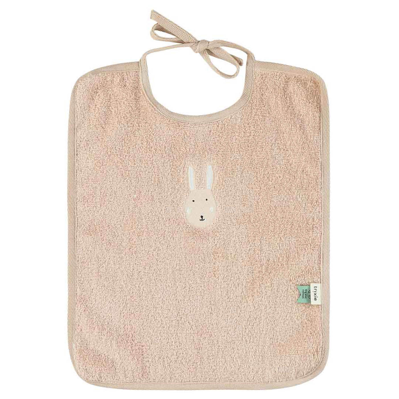 Trixie Baby Bavoirs Bavoir XL 2-pack mix Aura Rabbit coton bio
