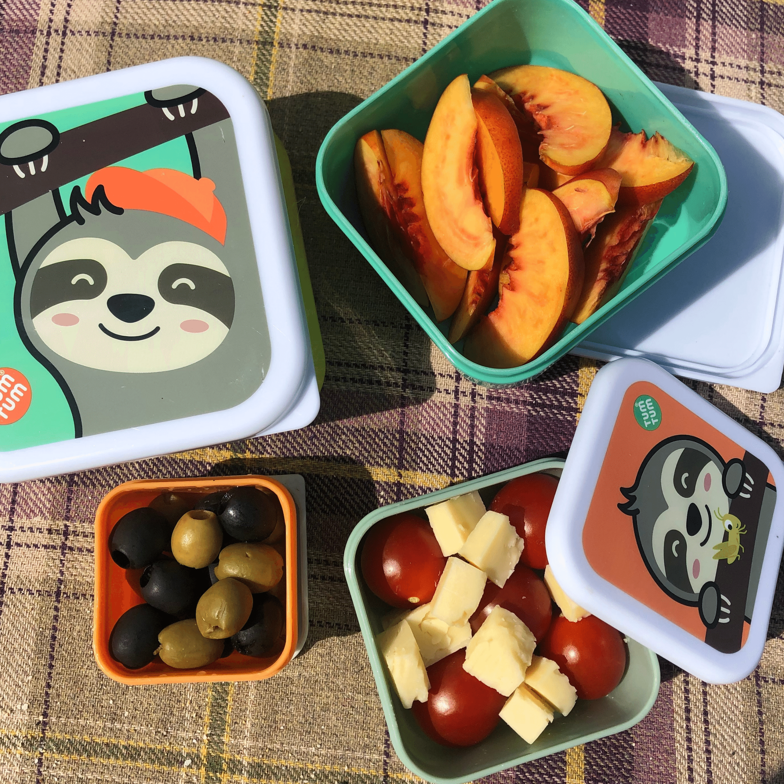 Tum Tum Lunch Bags Kids Lunch Bag Stanley Sloth sac repas enfant
