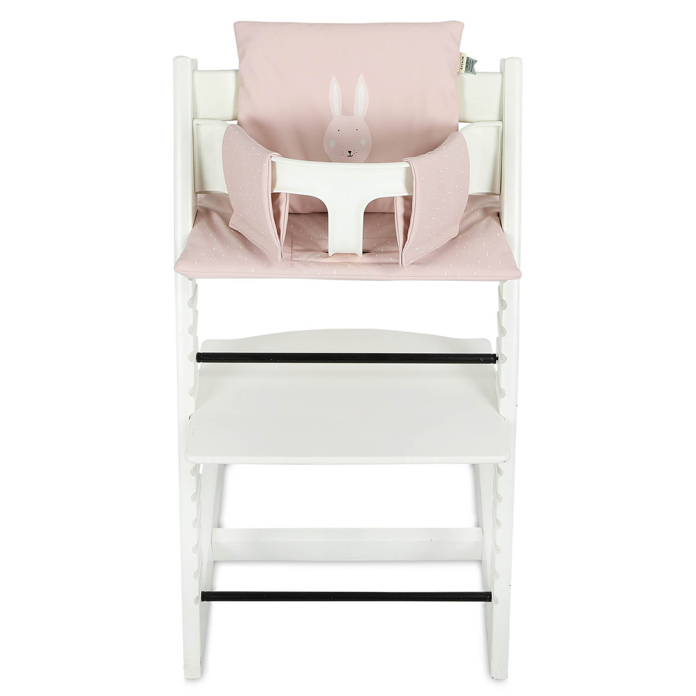 Trixie Baby Coussins de chaise à manger coussin chaise haute Mrs. Rabbit imperméable