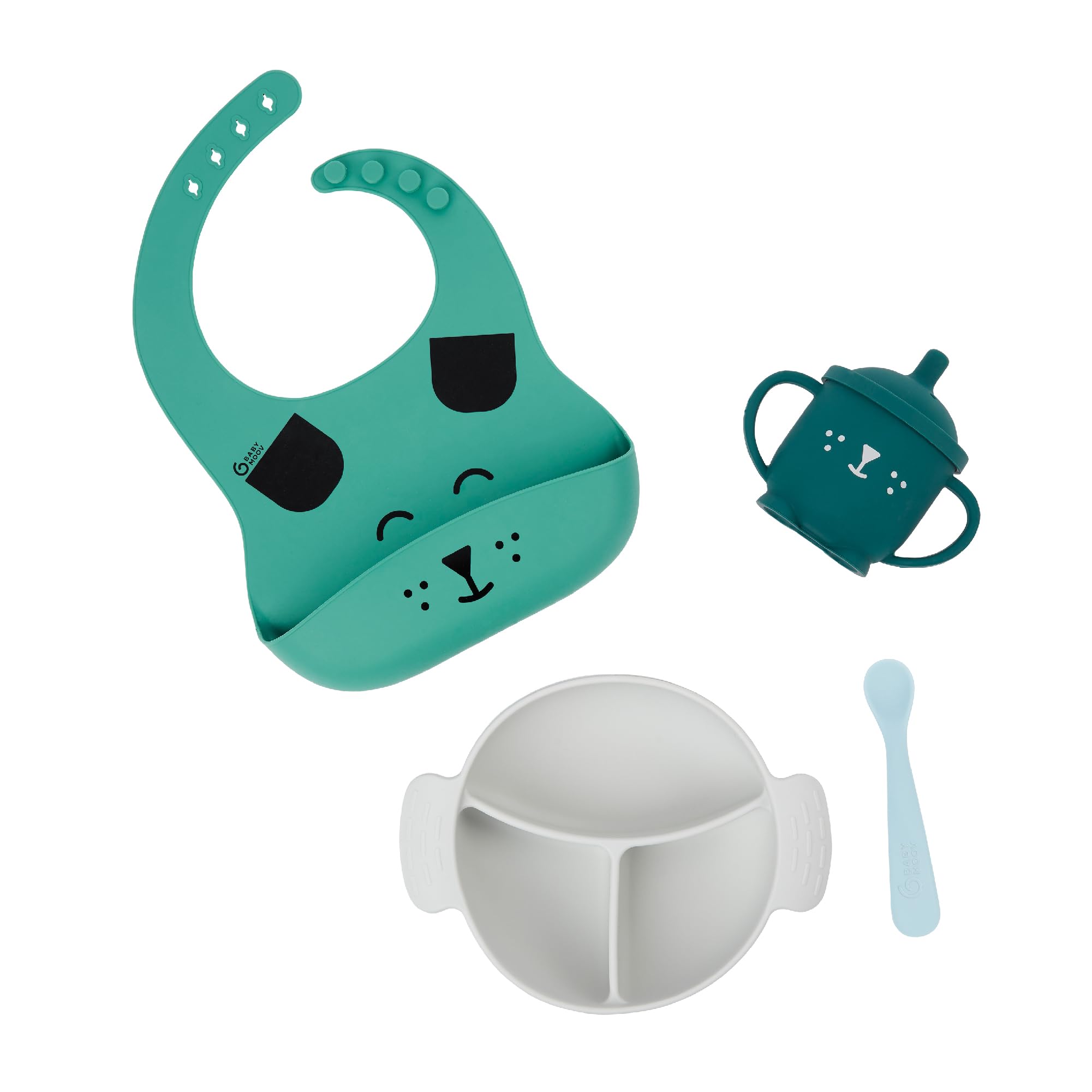 Babymoov Learn'ISY coffret repas Renard Terracotta 15-24 mois